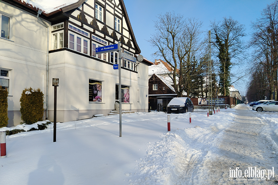 Elbl�g w �niegu, fot. 19