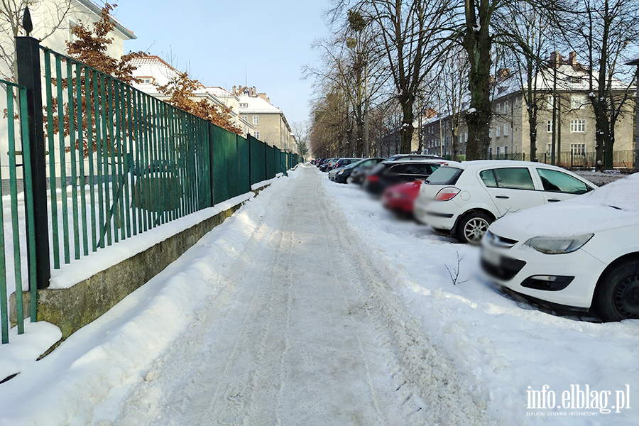 Elbl�g w �niegu, fot. 20