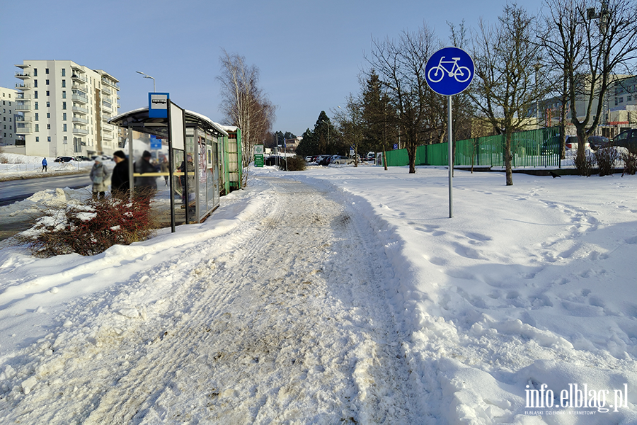 Elbl�g w �niegu, fot. 36