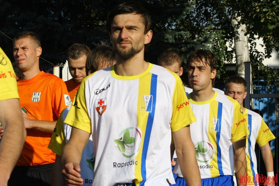 Mecz 11 kolejki II ligi: Olimpia Elblg - OKS 1945 Olsztyn 1-1, fot. 9