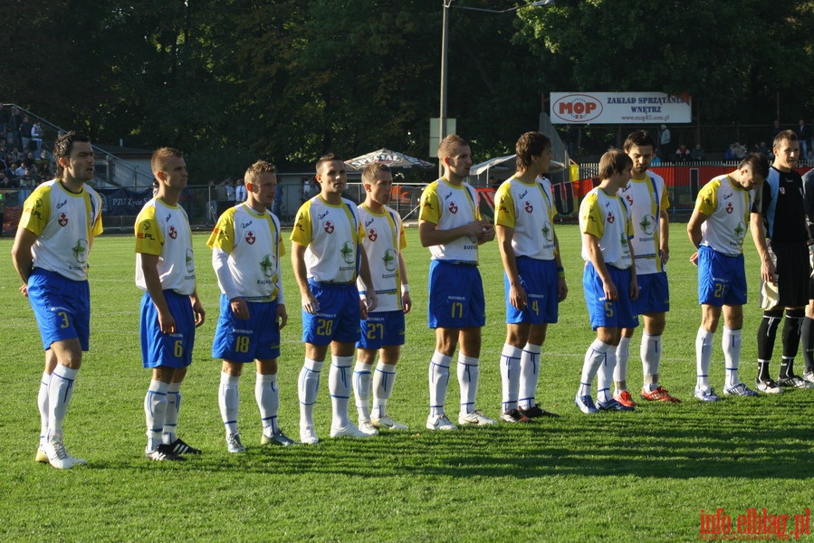 Mecz 11 kolejki II ligi: Olimpia Elblg - OKS 1945 Olsztyn 1-1, fot. 11