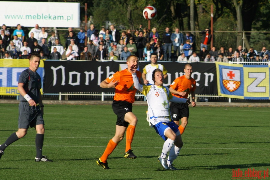 Mecz 11 kolejki II ligi: Olimpia Elblg - OKS 1945 Olsztyn 1-1, fot. 15