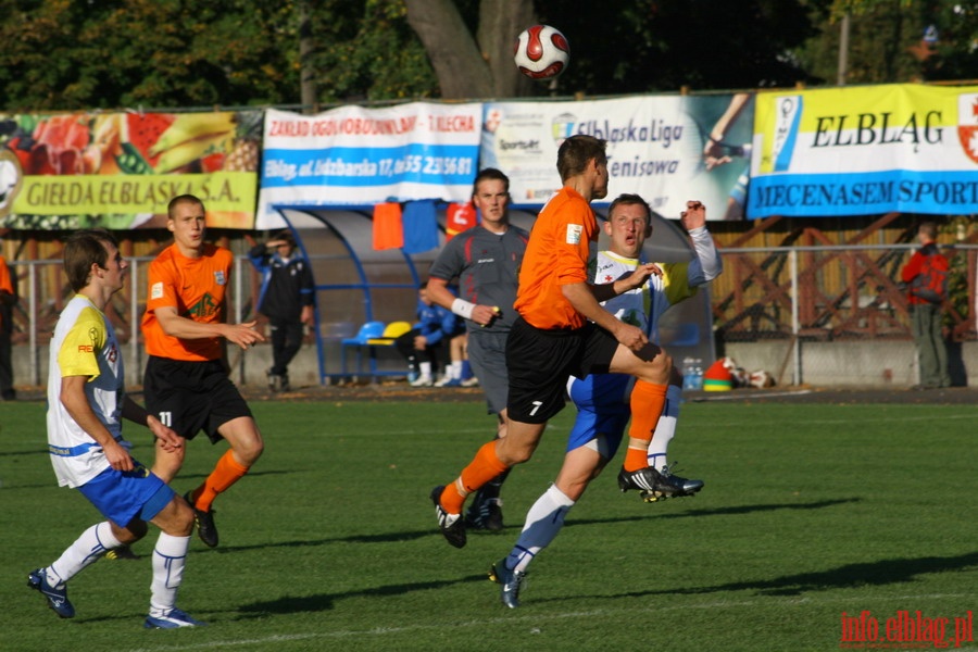 Mecz 11 kolejki II ligi: Olimpia Elblg - OKS 1945 Olsztyn 1-1, fot. 17