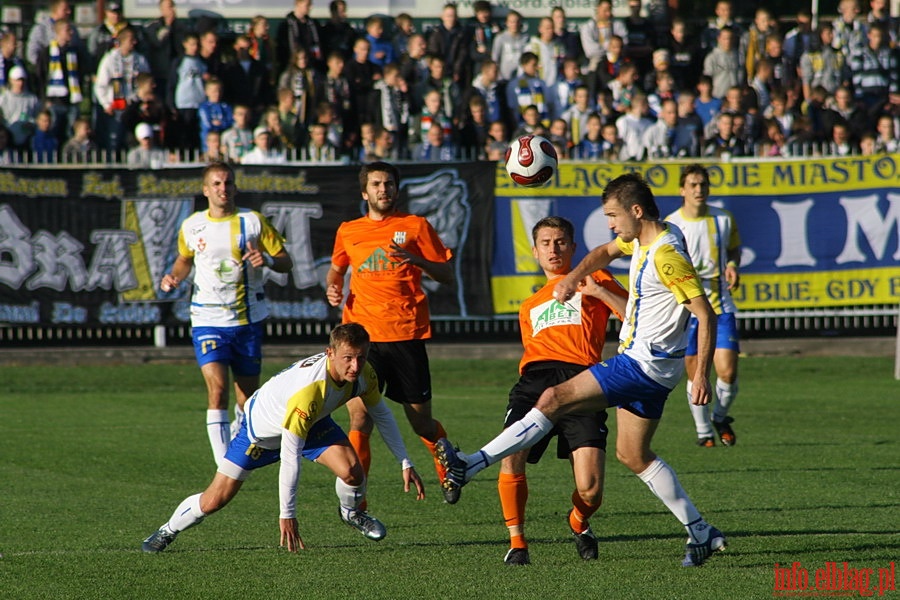 Mecz 11 kolejki II ligi: Olimpia Elblg - OKS 1945 Olsztyn 1-1, fot. 18