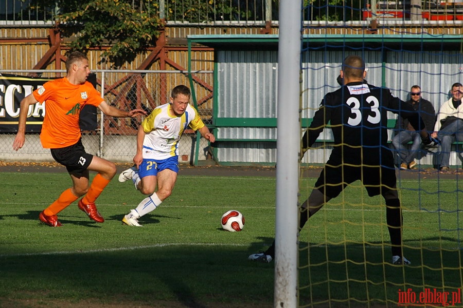 Mecz 11 kolejki II ligi: Olimpia Elblg - OKS 1945 Olsztyn 1-1, fot. 19