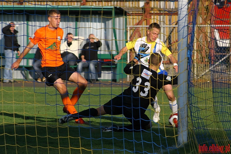 Mecz 11 kolejki II ligi: Olimpia Elblg - OKS 1945 Olsztyn 1-1, fot. 20