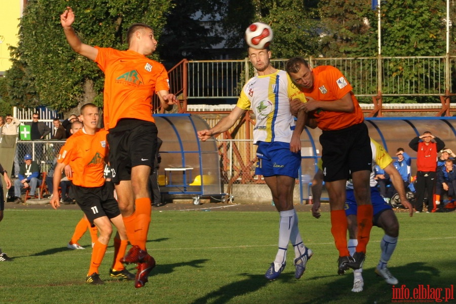 Mecz 11 kolejki II ligi: Olimpia Elblg - OKS 1945 Olsztyn 1-1, fot. 21