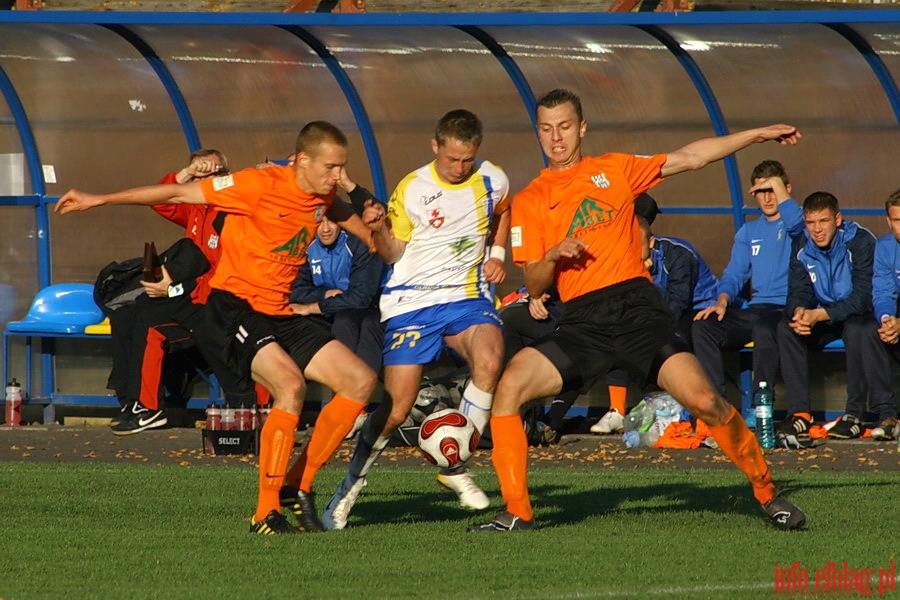 Mecz 11 kolejki II ligi: Olimpia Elblg - OKS 1945 Olsztyn 1-1, fot. 26