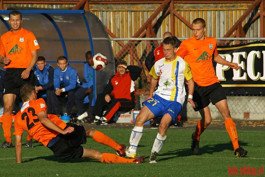 Mecz 11 kolejki II ligi: Olimpia Elblg - OKS 1945 Olsztyn 1-1, fot. 27