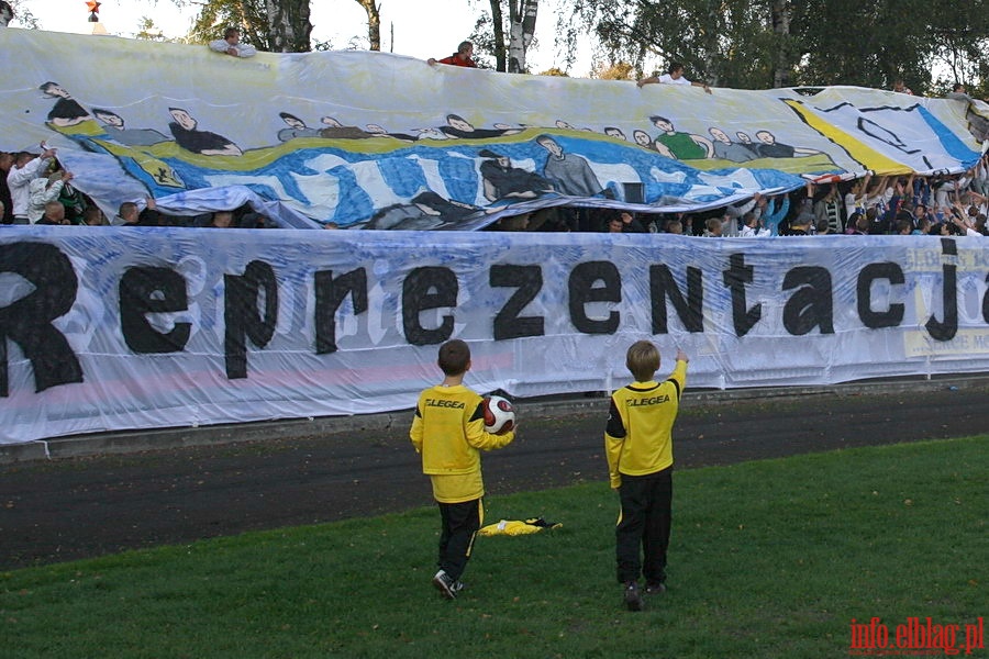 Mecz 11 kolejki II ligi: Olimpia Elblg - OKS 1945 Olsztyn 1-1, fot. 29