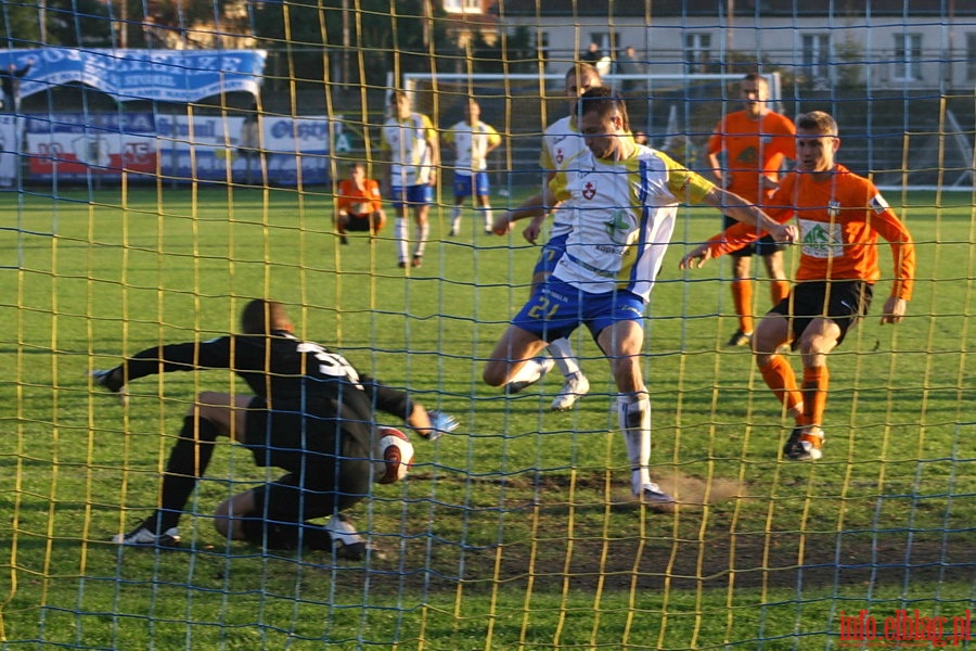 Mecz 11 kolejki II ligi: Olimpia Elblg - OKS 1945 Olsztyn 1-1, fot. 44