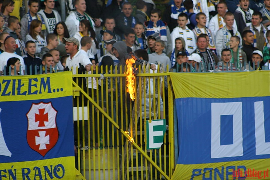 Mecz 11 kolejki II ligi: Olimpia Elblg - OKS 1945 Olsztyn 1-1, fot. 46