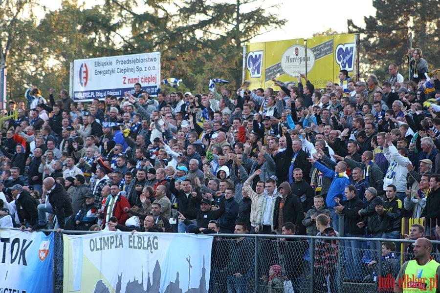 Mecz 11 kolejki II ligi: Olimpia Elblg - OKS 1945 Olsztyn 1-1, fot. 51