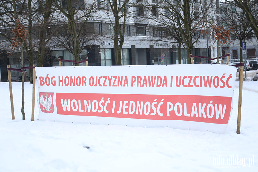 Marsz Stop inwazji imigrant�w przeszed� ulicami Elbl�ga, fot. 4