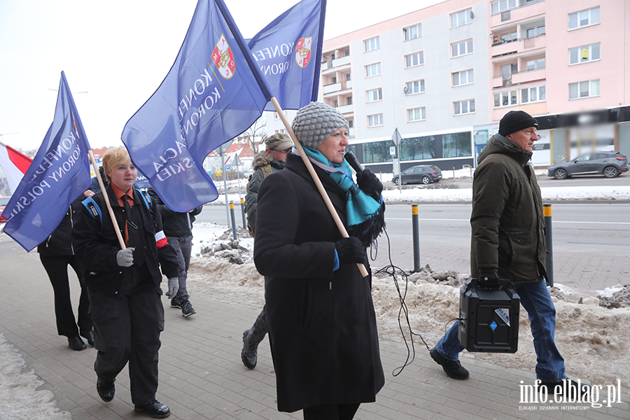 Marsz Stop inwazji imigrant�w przeszed� ulicami Elbl�ga, fot. 18