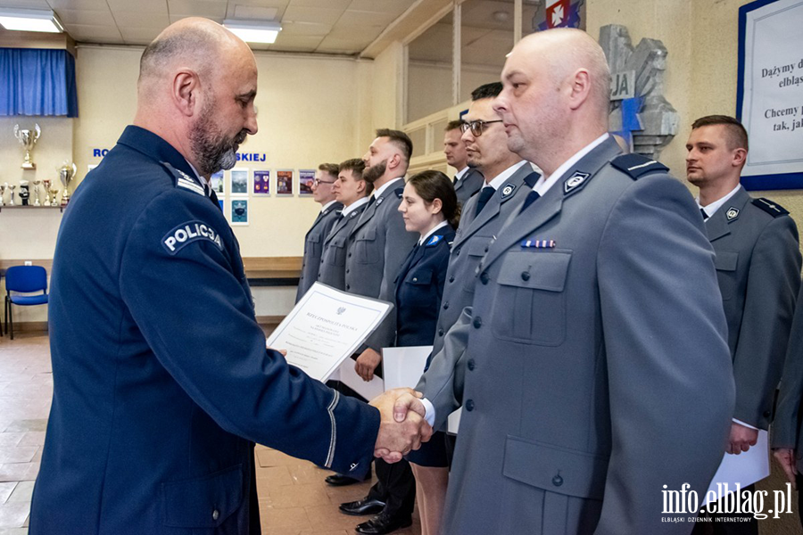 Wr�czenia akt�w mianowania na wy�sze stopnie s�u�bowe, fot. 12