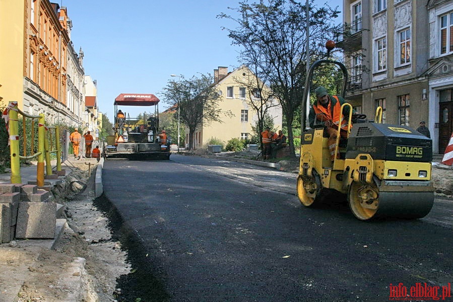 Przebudowa ul. Traugutta - jesień 2010, fot. 3