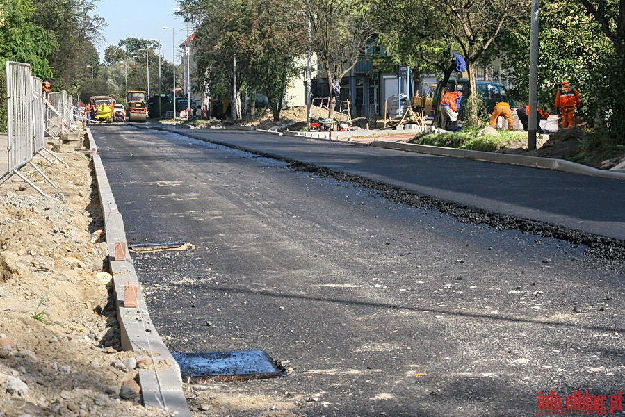 Przebudowa ul. Traugutta - jesie 2010, fot. 4