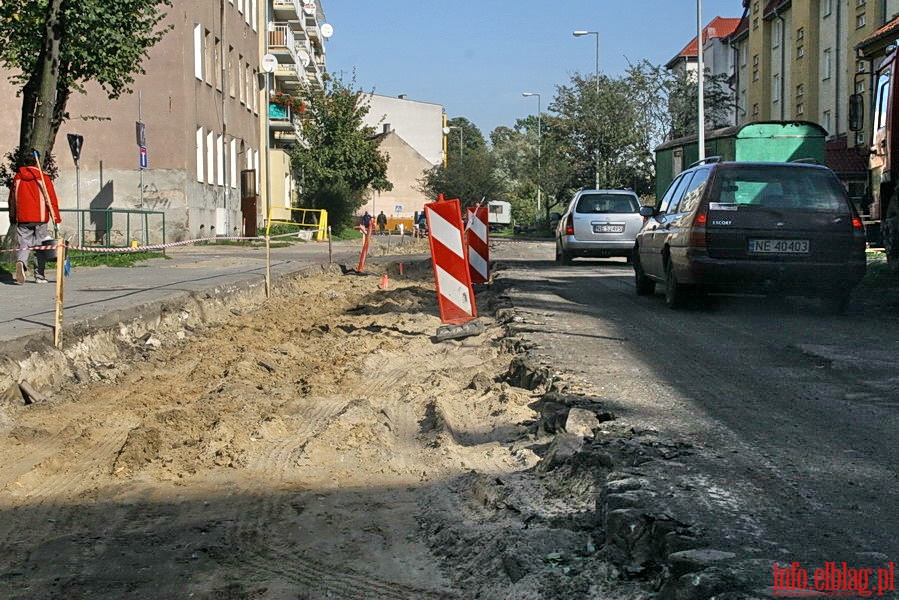 Przebudowa ul. Traugutta - jesie 2010, fot. 9