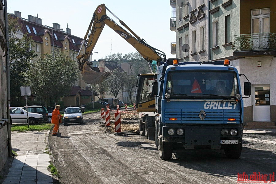 Przebudowa ul. Traugutta - jesie 2010, fot. 14