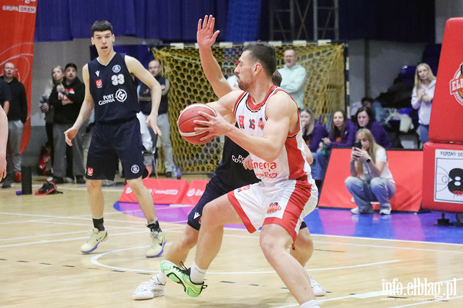 Energa Basketball Elbl�g vs Port Gdynia GAK, fot. 27