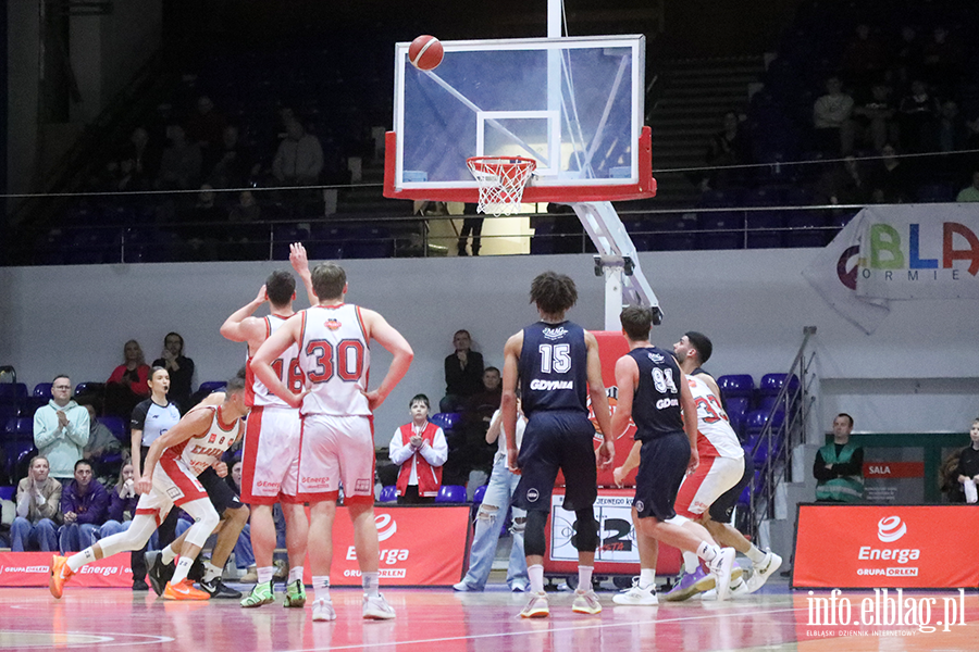 Energa Basketball Elbl�g vs Port Gdynia GAK, fot. 40