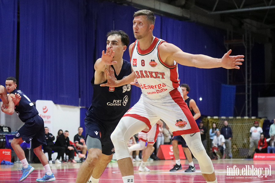 Energa Basketball Elbl�g vs Port Gdynia GAK, fot. 45