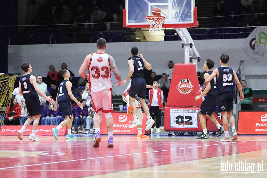 Energa Basketball Elbl�g vs Port Gdynia GAK, fot. 47