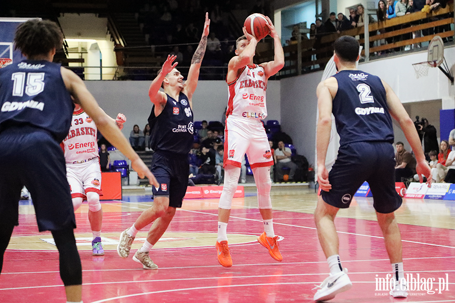 Energa Basketball Elbl�g vs Port Gdynia GAK, fot. 48