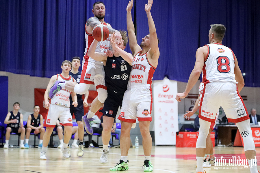 Energa Basketball Elbl�g vs Port Gdynia GAK, fot. 58