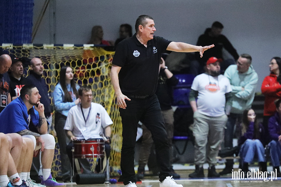 Energa Basketball Elbl�g vs Port Gdynia GAK, fot. 79