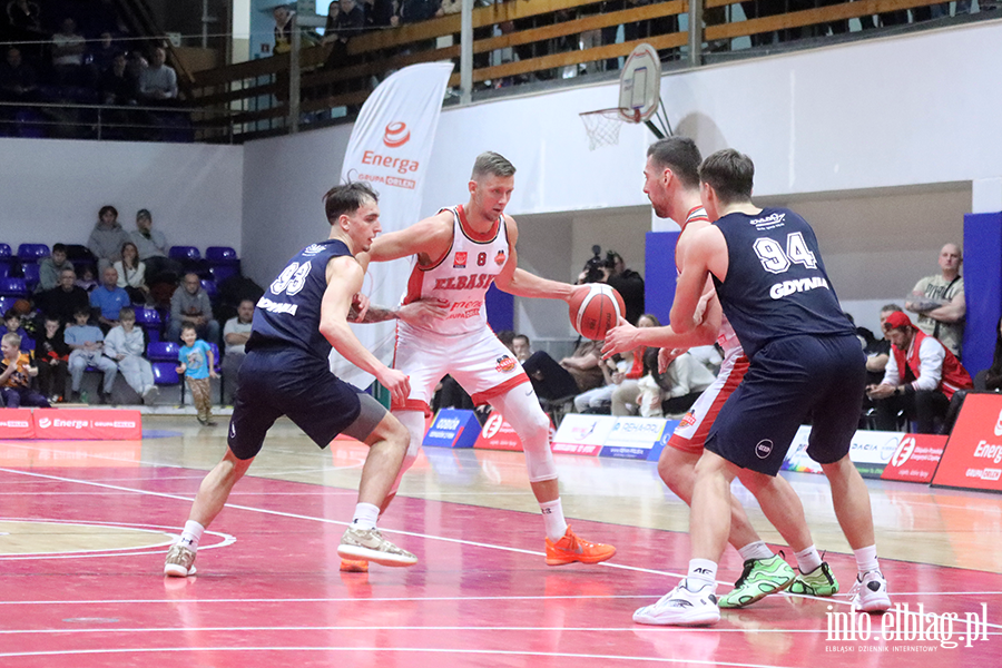 Energa Basketball Elbl�g vs Port Gdynia GAK, fot. 86