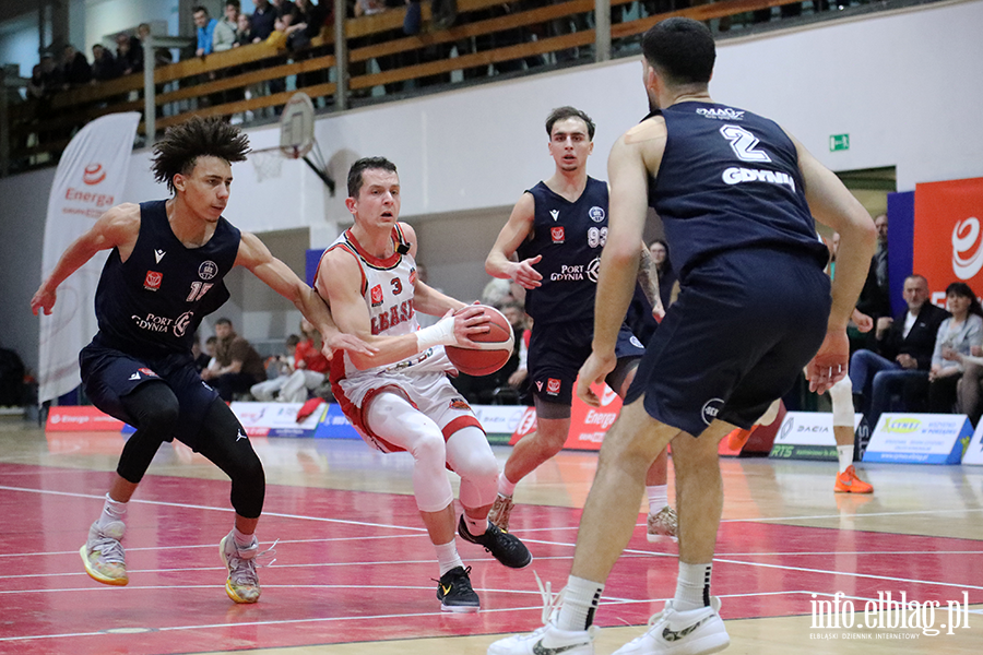 Energa Basketball Elbl�g vs Port Gdynia GAK, fot. 93