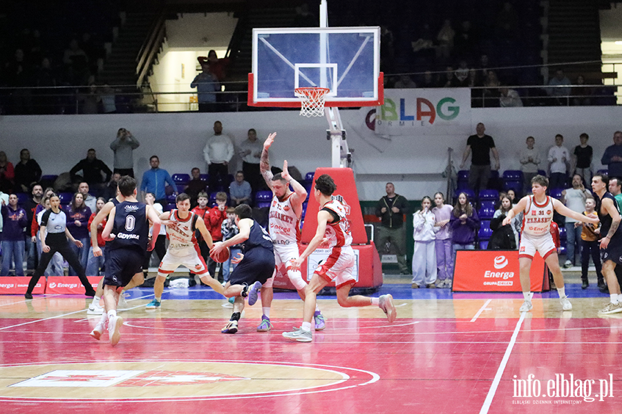 Energa Basketball Elbl�g vs Port Gdynia GAK, fot. 102