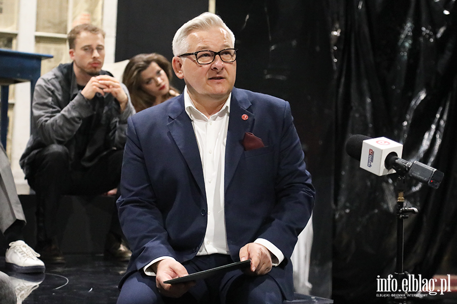 Konferencja przed premier� spektaklu "Zbrodnia i kara" , fot. 39