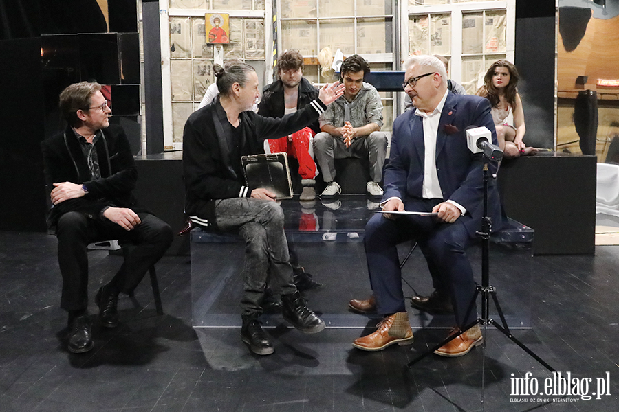 Konferencja przed premier� spektaklu "Zbrodnia i kara" , fot. 40