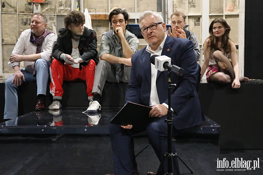 Konferencja przed premier� spektaklu "Zbrodnia i kara" , fot. 42