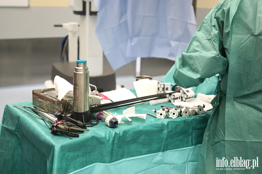 Zabieg z zakresu urologii, z wykorzystaniem robota, fot. 4