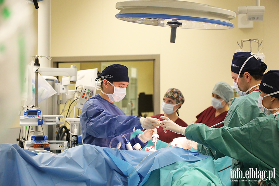 Zabieg z zakresu urologii, z wykorzystaniem robota, fot. 13