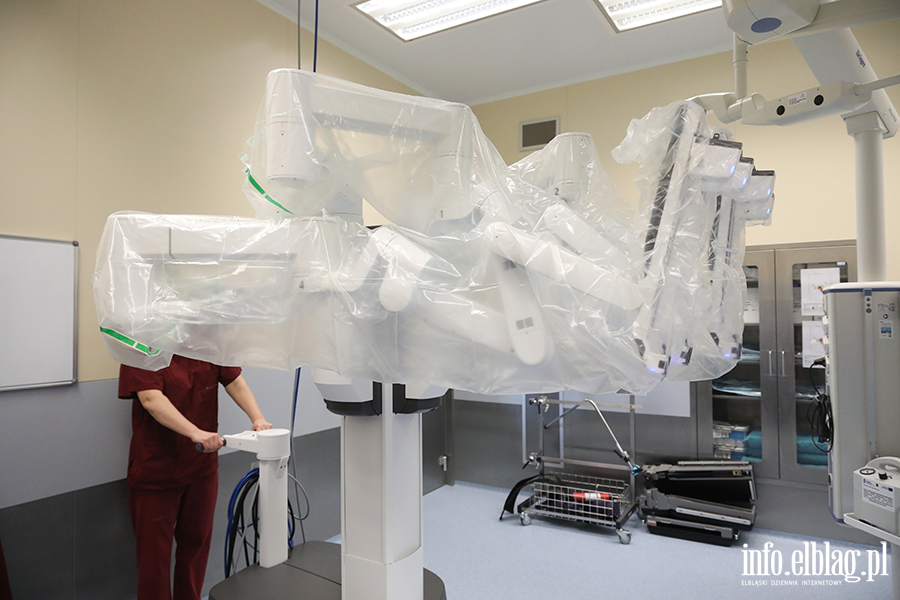 Zabieg z zakresu urologii, z wykorzystaniem robota, fot. 16