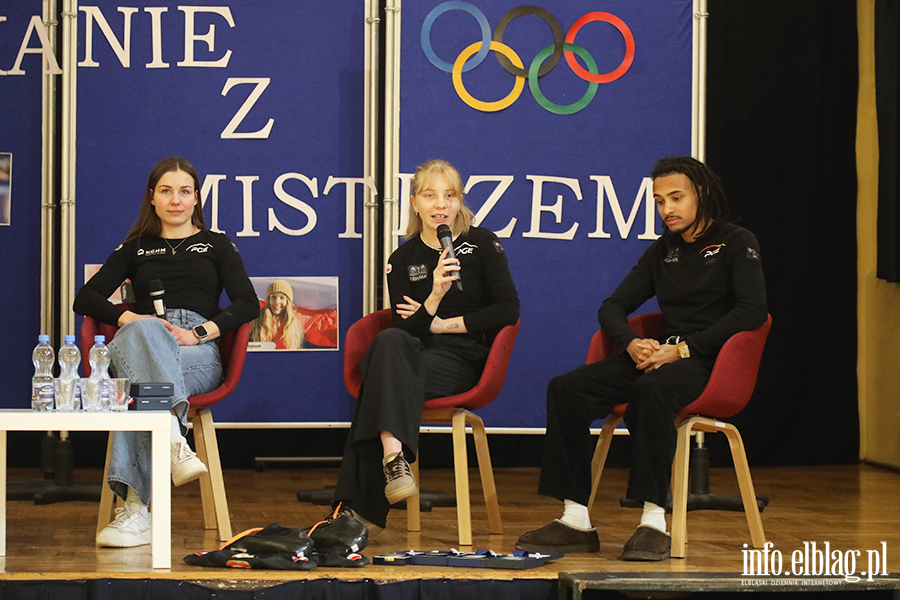 Spotkanie z uczestnikami Igrzysk Olimpijskich w Mediolanie w �y�wiarstwie szybkim i Short Tracku, fot. 12