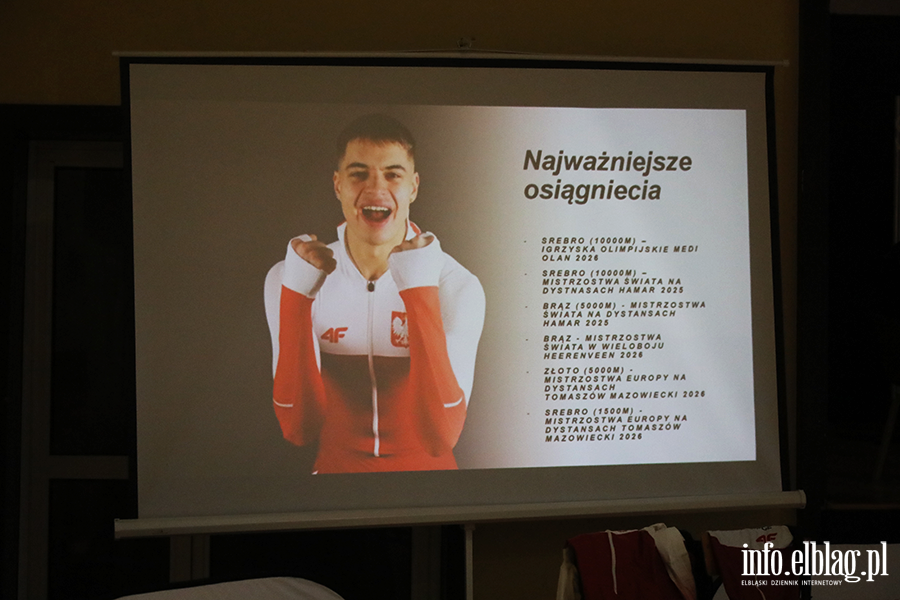 Spotkanie z uczestnikami Igrzysk Olimpijskich w Mediolanie w �y�wiarstwie szybkim i Short Tracku, fot. 20