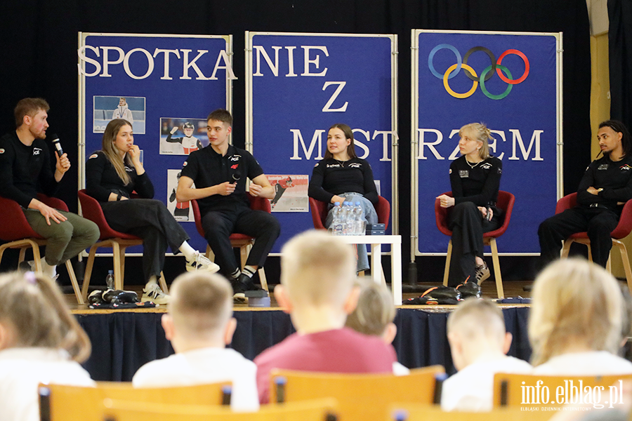 Spotkanie z uczestnikami Igrzysk Olimpijskich w Mediolanie w �y�wiarstwie szybkim i Short Tracku, fot. 24