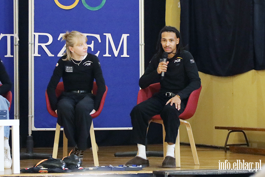 Spotkanie z uczestnikami Igrzysk Olimpijskich w Mediolanie w �y�wiarstwie szybkim i Short Tracku, fot. 25