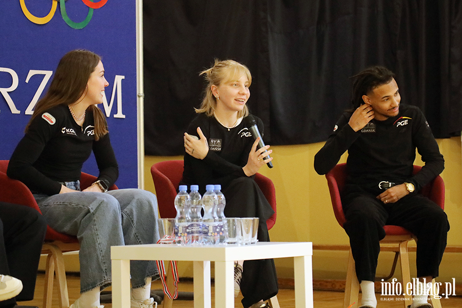 Spotkanie z uczestnikami Igrzysk Olimpijskich w Mediolanie w �y�wiarstwie szybkim i Short Tracku, fot. 31