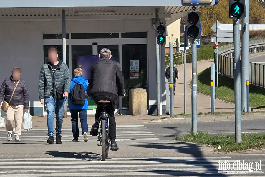 Tak rowerzy�ci �ami� przepisy!, fot. 4