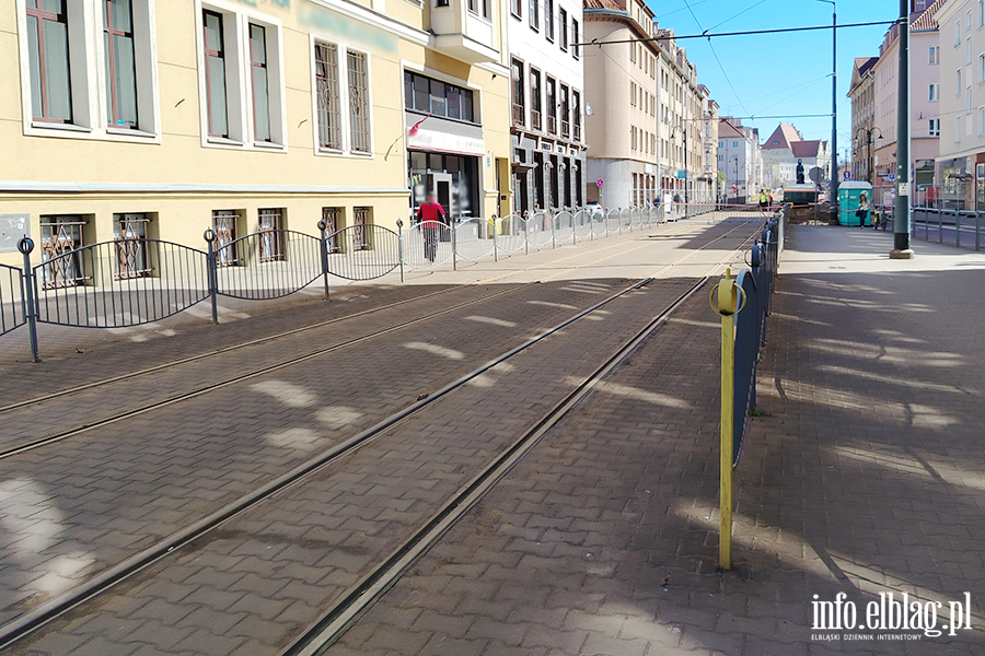 Remont torowiska na ul. 1 Maja, fot. 2