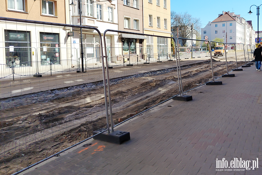Remont torowiska na ul. 1 Maja, fot. 4