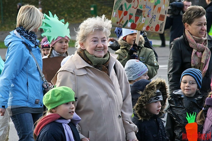 Strajk ywnoci w Elblgu - przemarsz ulicami miasta, fot. 2