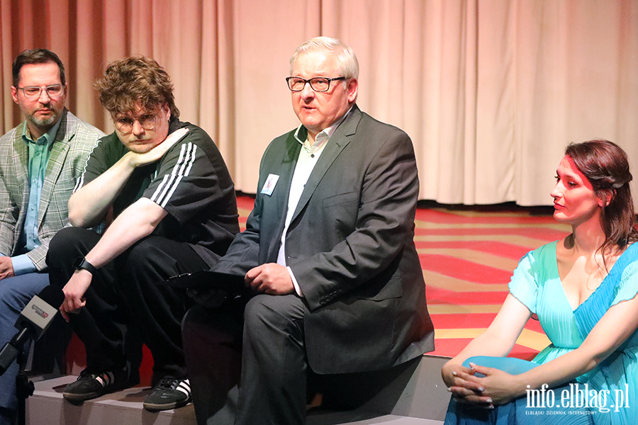 konferencja prasowa spektaklu - To�samo�� Pana El, fot. 38
